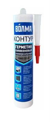 ВОЛМА Герметик Контур 290мл темно-серый 40002616 - фото 49127