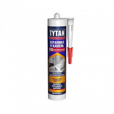 Клей монтажный акриловый для камня и керамики Tytan Professional 16134, 310 мл, белый edip8-shiQ3E0ugca2RRn2 - фото 49703