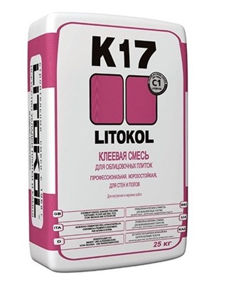 Клей для плитки Литокол / LITOKOL K17 25кг se02WCeyiwGWaBYv7UCJR0 - фото 49718