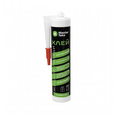 Клей каучуковый влагостойкий MasterTeks Profimaster 915, 400 г, бежевый TTW8epFfhbRSlKH01uXK-2 - фото 49722