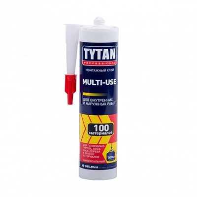 Клей монтажный каучуковый Tytan Professional Multi-Use, 310 мл, бежевый CRncwzG4iIrC02yvF4ckx3 - фото 49802