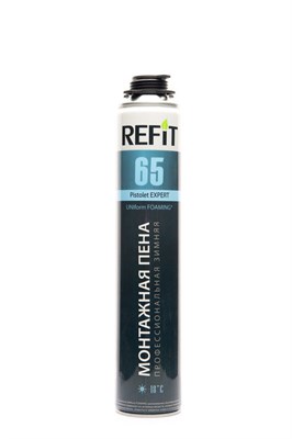 Пена монтажная REFIT Зимняя 65 820гр, 65л.,  профессиональная 7c446us1hCh9bHaMKtf0e3 - фото 49828