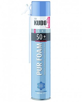 Бытовая монтажная пена Kudo Home 50+ Arktica, зимняя, 1000 мл w999TDnBhbxm9B6H00ck92 - фото 50125