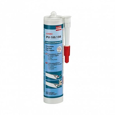 Клей монтажный полиуретановый Cosmo PU-100.130 (Cosmopur 819), 310 мл, белый 6OTHt8iyiFTzsln9xsiKD3 - фото 50223