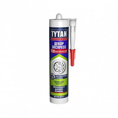 Клей монтажный акриловый Tytan Professional Декор Экспресс 16103, 310 мл, белый x9W2V2ARhMS8ntrv8yfzA2 - фото 50409