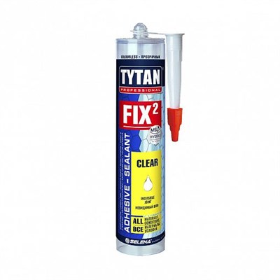 Клей монтажный Tytan Professional Fix² Instant Invisible, 290 мл, прозрачный qSLva8rAiLuGw-7Zh7vo82 - фото 50419