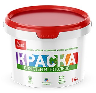 Краска акриловая для стен и потолков Старатели, 14 кг tiDxRr3ziQz30v5cX22rm1 - фото 50435