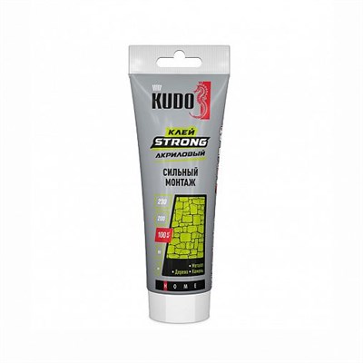 Клей монтажный Kudo Home Strong Жидкие гвозди, акриловый, 200 мл, белый POGoUNrUiAWpzWoFC5psX3 - фото 50556