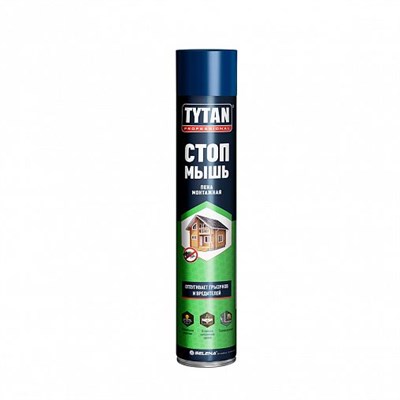 Бытовая монтажная пена Tytan Professional Стоп мышь, всесезонная, 750 мл AcN1TmaBhHVKvCshWRNyR3 - фото 50849