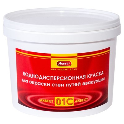 Краска Аквест-01С огнезащитная 7 кг 5220036346 - фото 51129