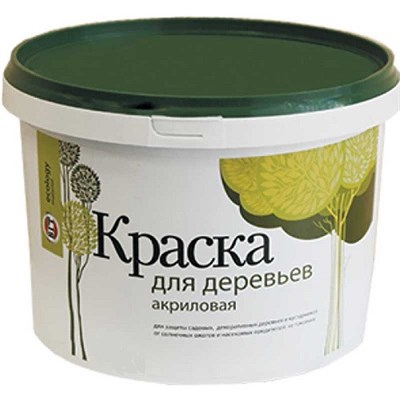 Краска акриловая VGT ВД-АК-1180 для деревьев 1,5 кг 5220036362 - фото 51137