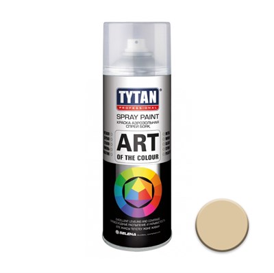 Аэрозольная краска Tytan Professional art of the colour бежевый 1014 400 мл 522003766884455298 - фото 51219
