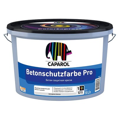 Краска водно-дисперсионная Caparol Betonschutzfarbe Pro для наружных и внутренних работ база 1 10 л QgrGeiKjjflfGGL26cR2T3 - фото 51306