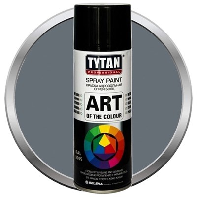 Краска акриловая Tytan Professional Art of the colour аэрозольная серая 7015 400 мл WtBD01MqhoCXLUtbLZQ7e2 - фото 51326