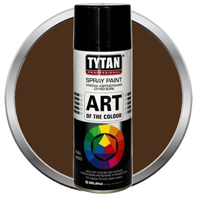 Краска акриловая Tytan Professional Art of the colour аэрозольная коричневая 8017 400 мл ss4kcQfbgeU-bwWnXXrh42 - фото 51330