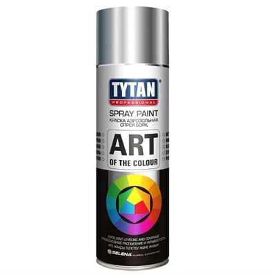 Краска аэрозольная по ржавчине Tytan Professional Art of the colour серебряная 400 мл YtC5LDoNjaINa8yypyjUf0 - фото 51333