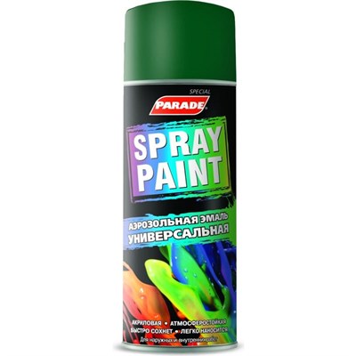 Краска аэрозольная Parade Spray Paint 6005 зеленый мох 400 мл 28rcLOThhCdLG2wURmr5G2 - фото 51353