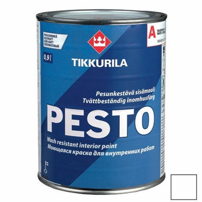 Эмаль алкидная Tikkurila Pesto полуматовая С 2,7 л 9AUAF5irheAlBuTUdJU6j0 - фото 51370
