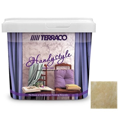 Краска декоративная Terracо Handystile HS 1001 бежевая 5 кг 9VSBpFv0hzeRPK7F2K2uJ3 - фото 51509