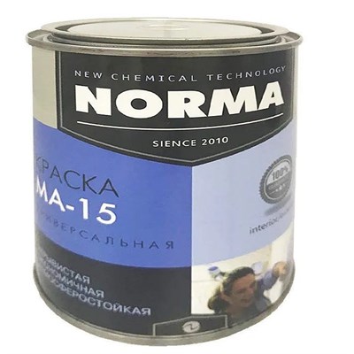 Краска масляная Novocolor МА-15 Норма ГОСТ-71 белая 1 кг OtE7S7xaiEbNKwkH3BAzf2 - фото 51572