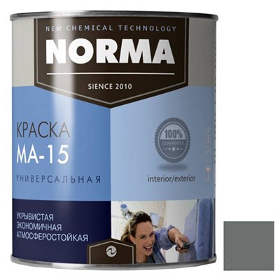 Краска масляная Novocolor МА-15 Норма серая 2 кг n2jmwBKihjlPpTX-0XGrI1 - фото 51592