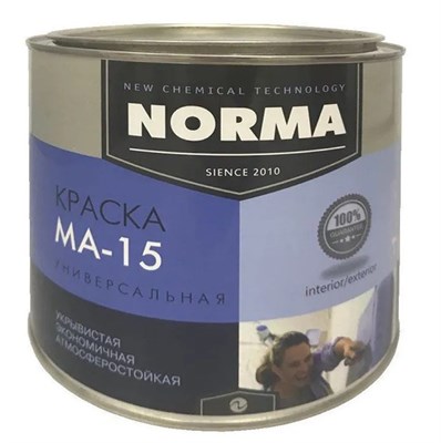 Краска Novocolor МА-15 Норма ГОСТ-71 белая 2 кг Xao8uZJKgjaFd-g77x4250 - фото 51614