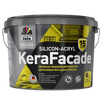 Краска фасадная Dufa Premium Kerafacade матовая База 1 9 л dJLC5Go-hGxwXarXjrrlr0 - фото 51640