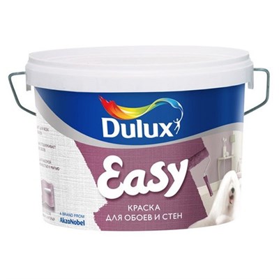 Краска для стен и обоев водно-дисперсионная Dulux Easy матовая база BW 5 л 2jxT4gxqj5nWRK0YC5X4s3 - фото 51646