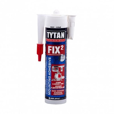 Клей монтажный Tytan Professional Fix² GT, 290 мл, белый HhrMQYa0gqUwCD-hZvF4t2 - фото 51758