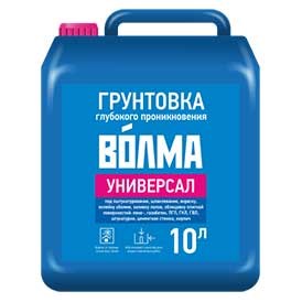 Грунтовка ВОЛМА-Универсал глубокого проникновения 10 л (50 шт/под.) 5220027624 - фото 52040