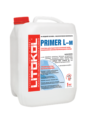 Литокол PRIMER L-m Грунтовка для самонивелирующихся смесей Litoliv 5 кг 522001677 - фото 52088