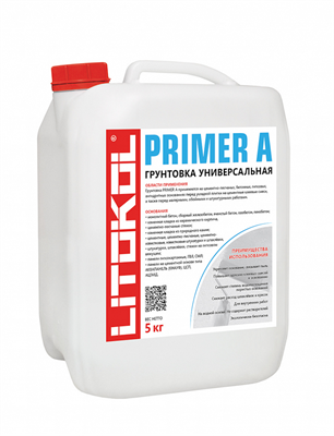 Литокол PRIMER A Грунтовка универсальная 5 кг 522001682 - фото 52129