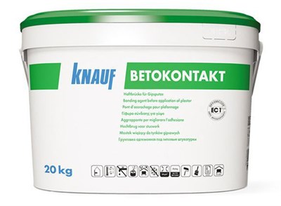 Грунтовка адгезионная КНАУФ-Бетоконтакт, 20 кг 522001628 - фото 52977