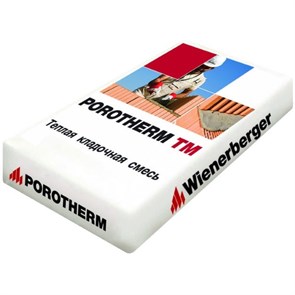 Тёплый кладочный раствор Porotherm TM 5220028188