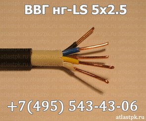 Кабель ВВГнг-LS 5х2.5 ev6Nev-Aibag9i8IDgTVM1