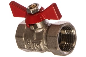 Кран шаровый 1/2" вн/вн бабочка VALTEC COMPACT 522003766884468216779552531197