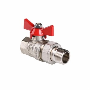 Кран шаровый 1/2" вн/нар со сгоном VALTEC BASE 522003766884468216779552531143