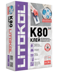 Клей плиточный Litokol "Litoflex K80" 25 кг 000008901