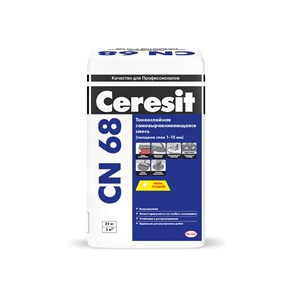 Наливной пол Ceresit CN 68 тонкослойный 25 кг 8X9An1Arjy1gMm0BxqpBp0