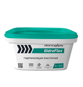 Гидроизоляция эластичная DANOGIPS GidroFlex 3 кг RPtzyfJ1jTCIQjcuKN1YF2