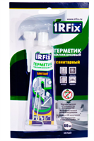 IRFIX SANITARY Герметик силиконовый санитарный 60мл Белый 20064