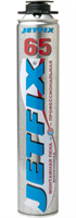 JETFIX 65 Пена монтажная профессиональная 850мл (всесезонная) 10033