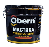 Obern BLACK Мастика битумная универсальная 15 кг 21387