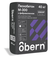 Obern Пескобетон М-300 с фиброй 40 кг 17838