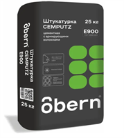 Штукатурка цементная CEMPUTZ с фиброй Е900 OBERN 25кг 18598