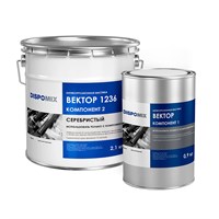 Антикоррозионная мастика DISPOMIX Вектор 1236 серебристый, 3 кг 000021441
