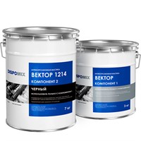 Антикоррозионная мастика DISPOMIX Вектор 1214 черный, 10 кг 000021439