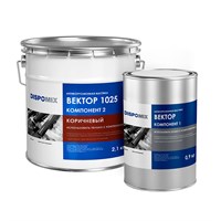 Антикоррозионная мастика DISPOMIX Вектор 1025 коричневый, 3 кг 000021438