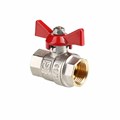 Кран шаровой 3/4" вн/вн рукоятка бабочка VALTEC BASE 522003766884468216779552531148 - фото 44855